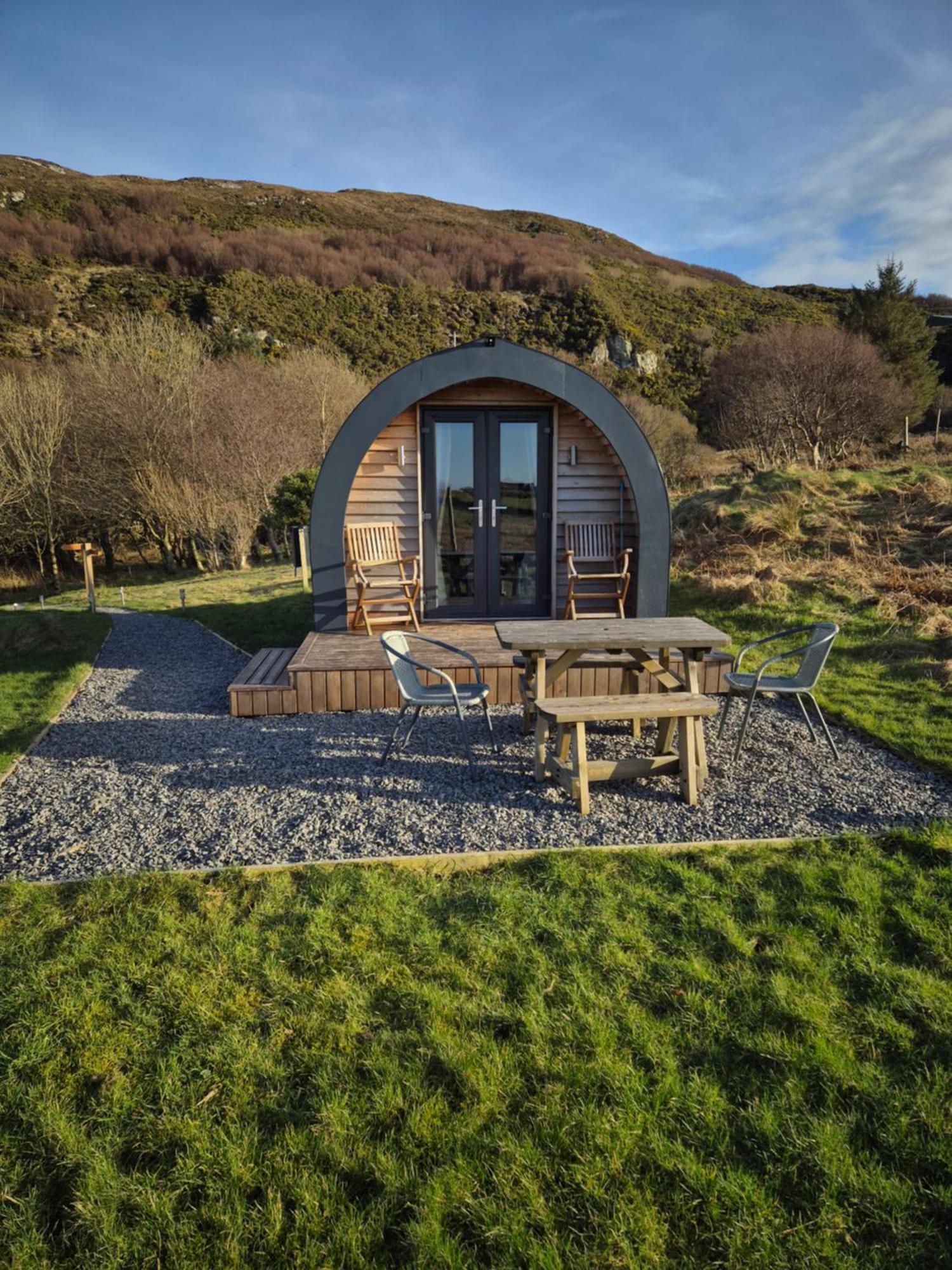 Tighlochan Pods Scourie Экстерьер фото
